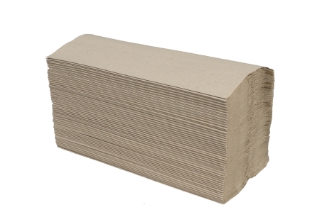32 x 3648 Falthandtücher, C-falz, 1-lagig, 24,5 x 32,0 cm, Recycling Krepp
