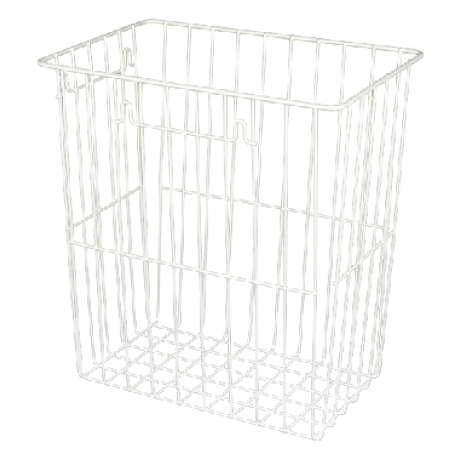 Papierkorb Drahtpapierkorb zum Hängen oder Stellen-edelstahlfarbig 20Liter