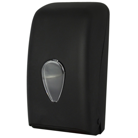 Toilettenpapier Spender Einzelblatt schwarz