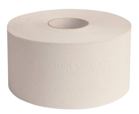 Green Hygiene® JUTTA-RENATE Mini-Jumbo-Toilettenpapier, Recycling 2-lagig, 180m, Ø Rolle 19 cm