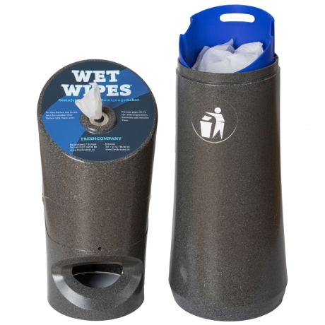 Wet Wipe Standspender für Desinfektionstücher Granit dunkel (Millstone)