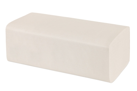 40 x 3200 V-Falz Falthandtücher, 2-lagig, 25,0 x 23,0 cm, Recycling