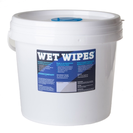 Rollenbehälter für Edelstahl Standspender Wet Wipes