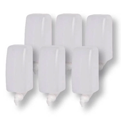 6 x 1 Liter Cosmos Push Toilettensitz-Schaumreiniger 