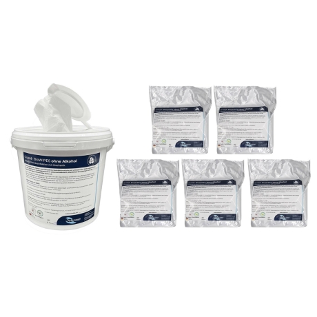 Guard Bio WIPES 5 x 140 Desinfektionstücher alkoholfrei