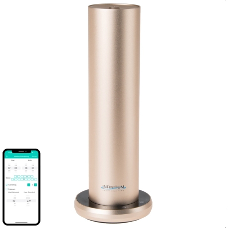 Heidi Duftgerät Duftöl Diffuser Aluminium für 100 m² gold