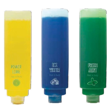 Hotelserie Mildes Dusch- und Haarshampoo 12x420ml verschiedene Düfte 