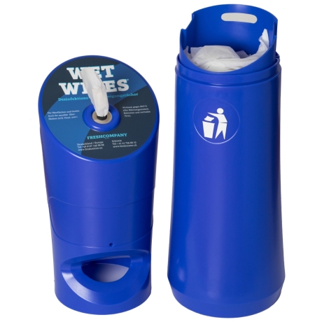 Wet Wipe Standspender für Desinfektionstücher Orange