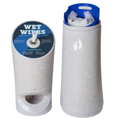 Wet Wipe Standspender für Desinfektionstücher Marmor