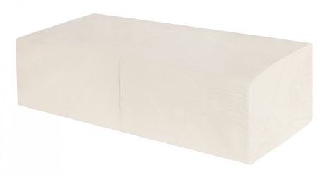 Gastronomie Servietten 1-lagig 32,5 x 32 hochweiß 4500 Blatt 1/4 Falz