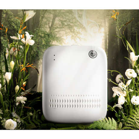 Ostro - Duftgerät Diffuser Duftspender mit APP-Steuerung von 20 is 130 m² Raumbeduftung weiss