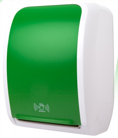 COSMOS Sensor Handtuchrollenspender-grün-weiss
