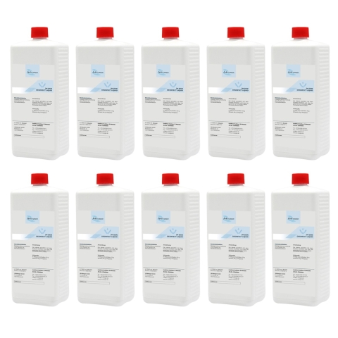 10 x JM Skindisinfect Liquid für die hygienische Händedesinfektion Hautantisepticum, 1000 ml