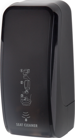 COSMOS Sensorspender Toilettensitz-Schaumreiniger schwarz