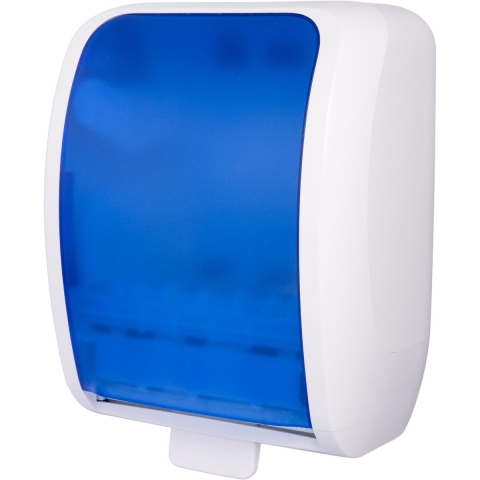 COSMOS Autocut Handtuchrollenspender-blau-weiss