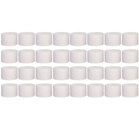 36 x 900 Blatt Toilettenpapier kernlos, 2-lagig, weiß, Zellstoff