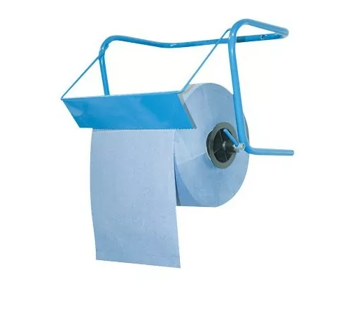 Kunststoff Papierspender blau halbtransparent Papierhandtuch Spender Faltpapier 