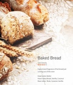 Baked Bread
Ein Traum von Duft nach frischem Brot, direkt aus dem Backofen. 