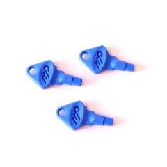 Marplast Ersatzschlüssel 3 Stück blau - zu allen Kunststoff Spendern von Marplast (außer HS000473 - MP583)