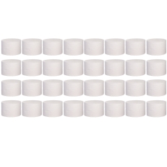 36 x 900 Blatt Toilettenpapier kernlos, 2-lagig, weiß, Zellstoff